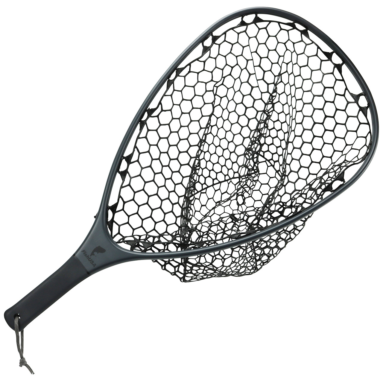 UFISH Fishing Landing Rubber Net, Trout Salmon Fishing Net, Fly