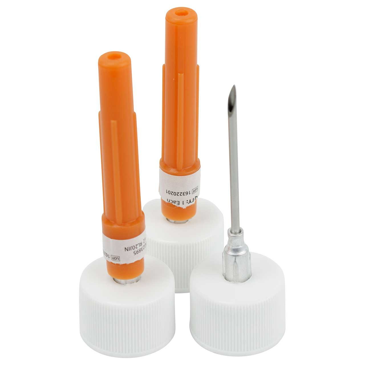 Pro-Cure Bait Injector Needle Caps – 3 Pack For 2 Oz Or 8 Oz Scent Bottles