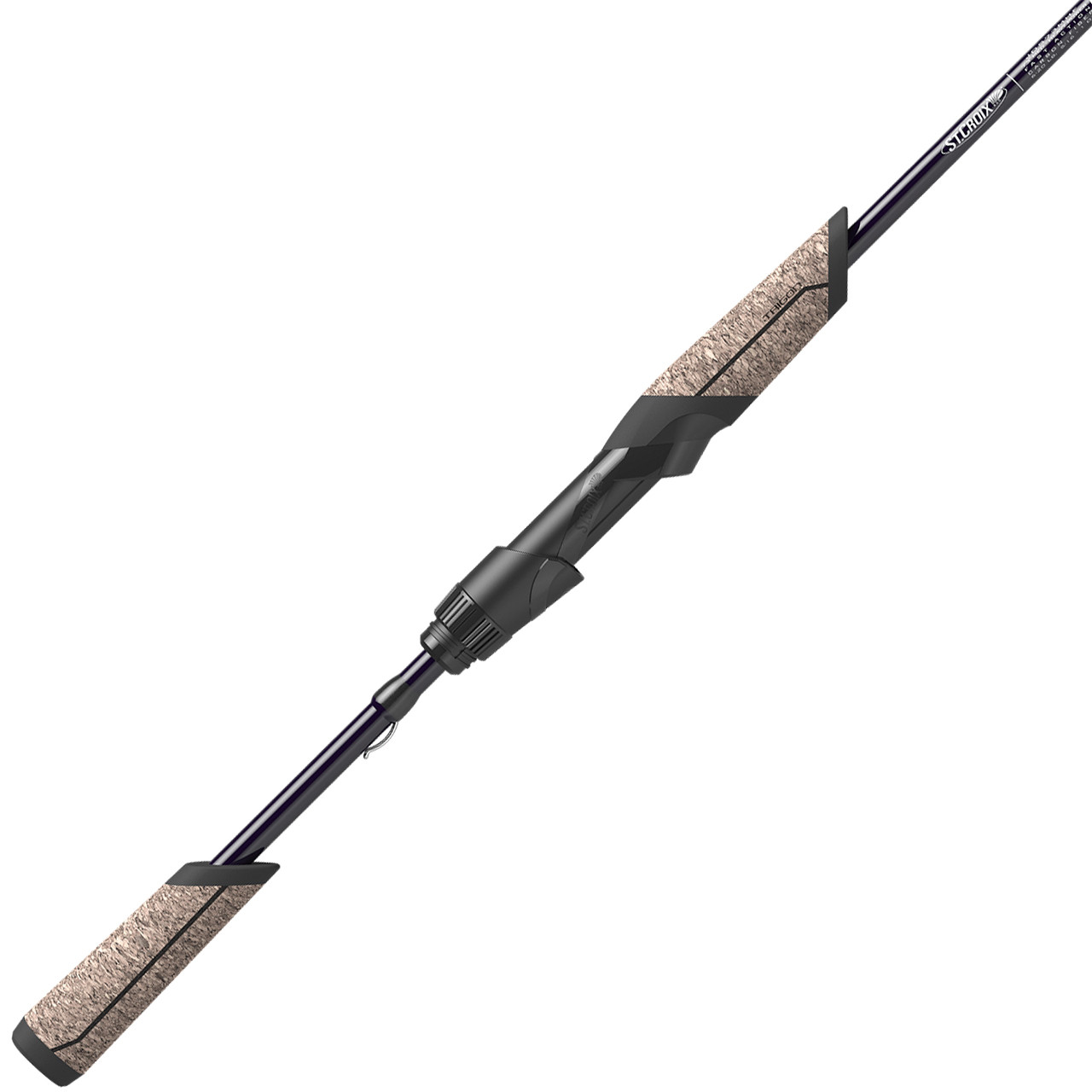 St Croix Mojo Bass Series Glass Spinning Rod (7'2, Medium