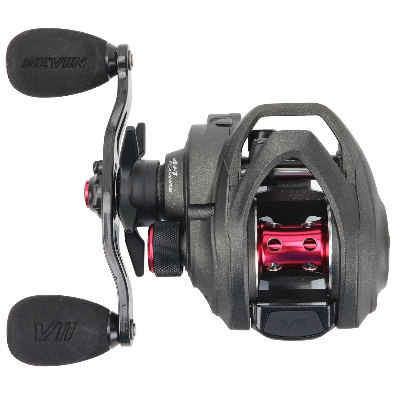 Okuma HAKAI DT All Metal Low Profile Baitcast Fishing Reels with a