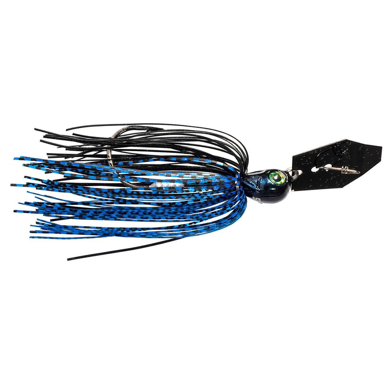 Z-Man Jackhammer Chatterbait Stealthblade - (1/2 oz) Blue/Black