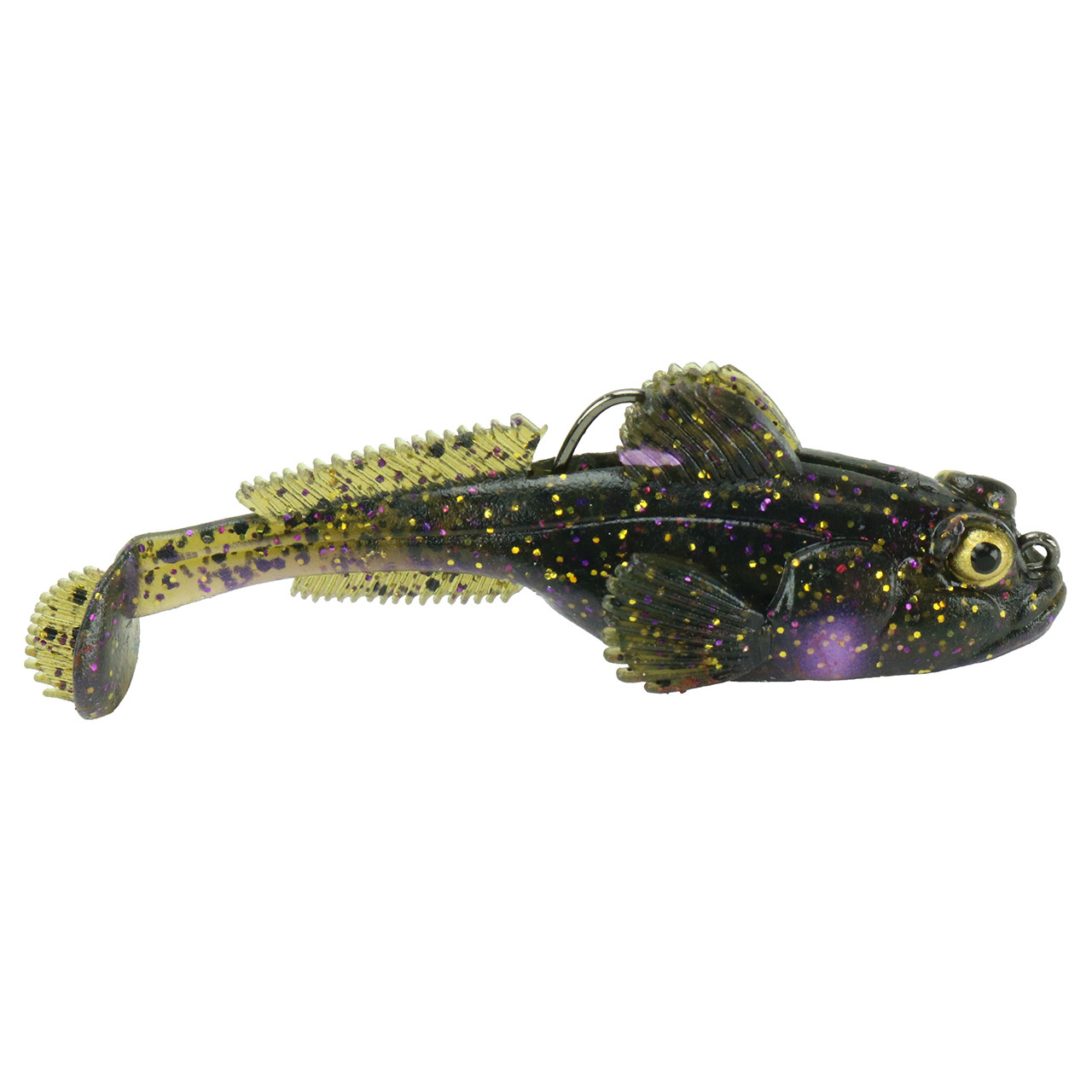 Z-Man Gobius Swimbait - 1/2 oz - Green Pumpkin Goby