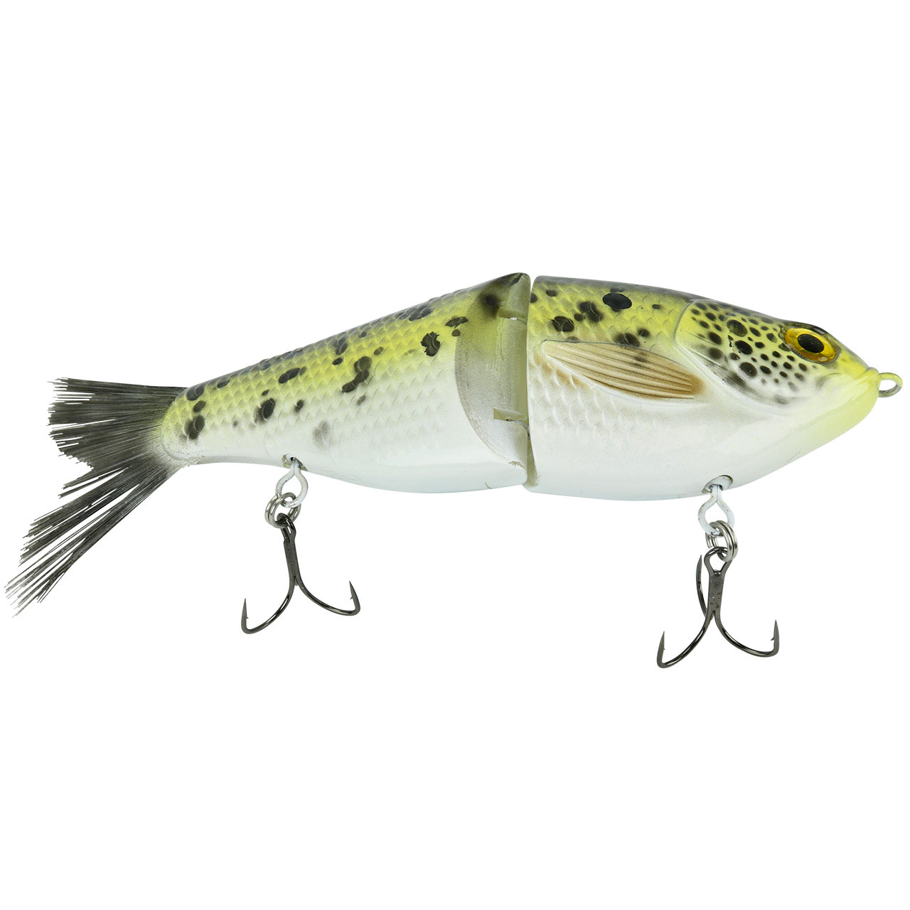 Mean Mouth Glide Bait | Chartreuse Speckle; 7 in. | FishUSA