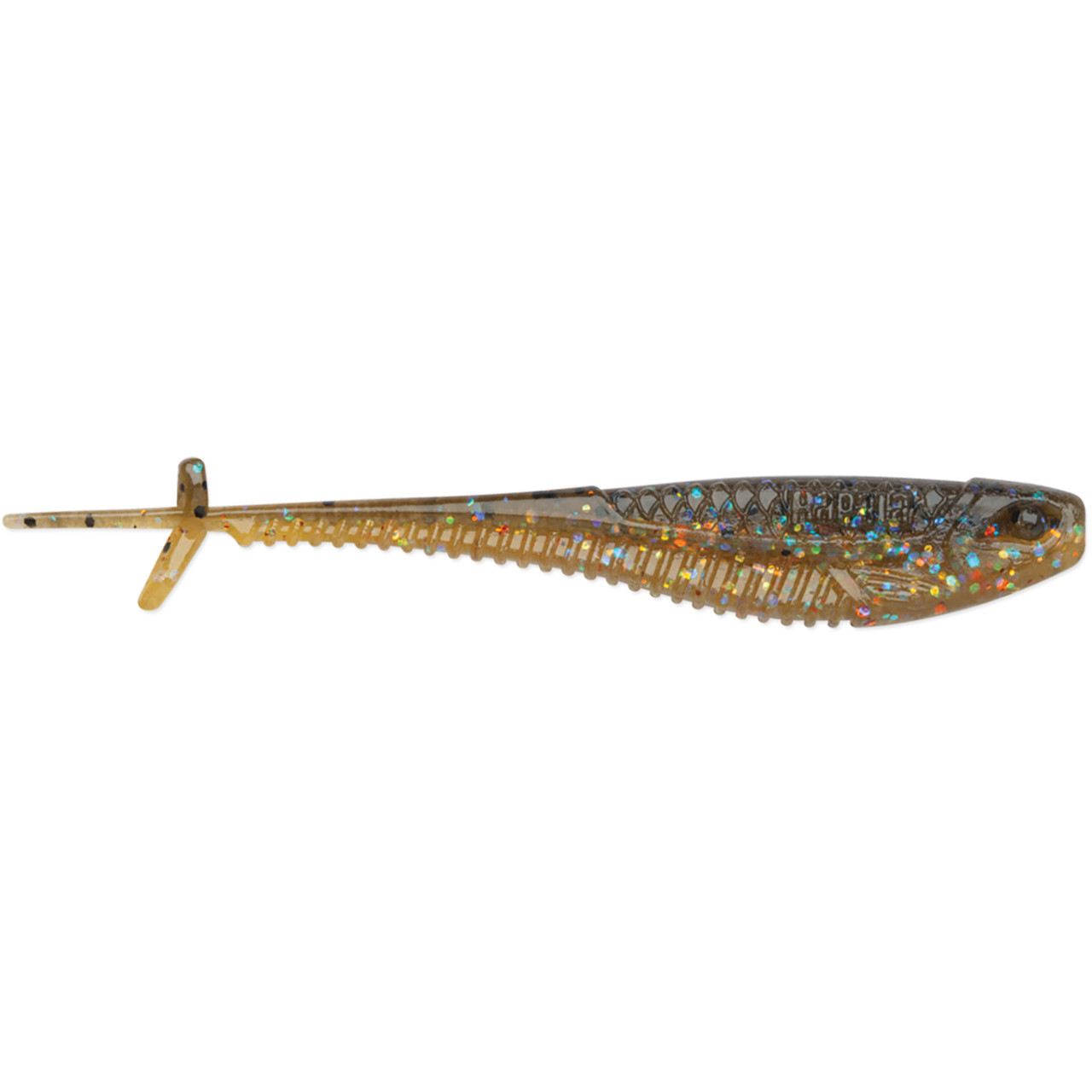 Lot De 3 Paquets De 6 Leurres Souples Rapala CrushCity Mooch Minnow 3.5" - Couleur Citrouille Verte Disco