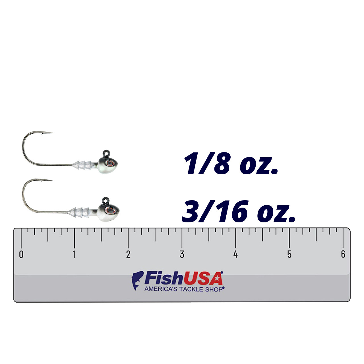 Berkley Ruler Berkley Fusion19 Hybrid Jighead - Size 3 | 1/8 & 3/16 oz. | FishUSA