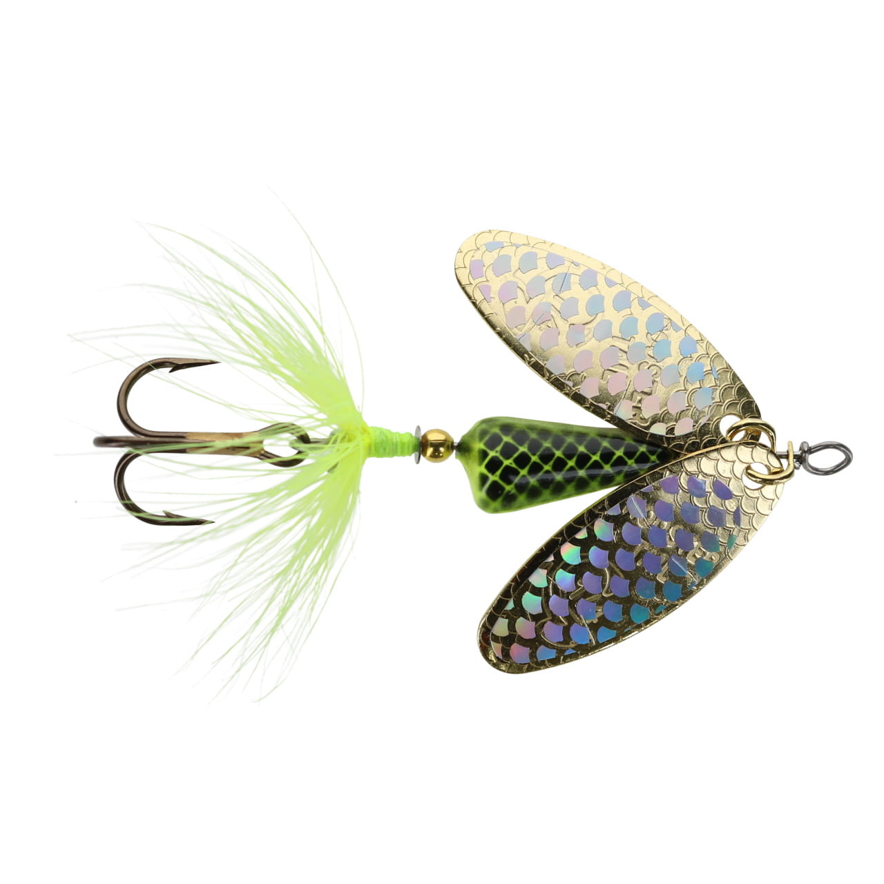 Rooster Tail Double Flash 1/16oz - Chartreuse