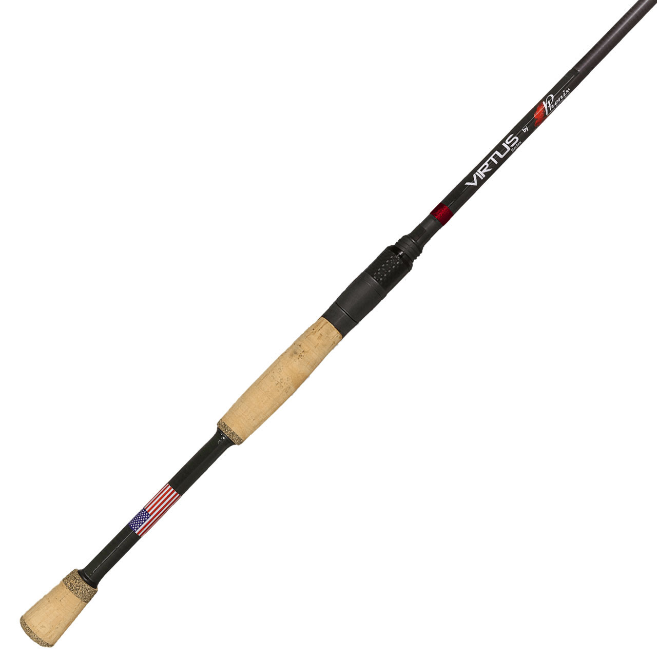 Phenix Virtus Red Diamond Spinning Rods | FishUSA