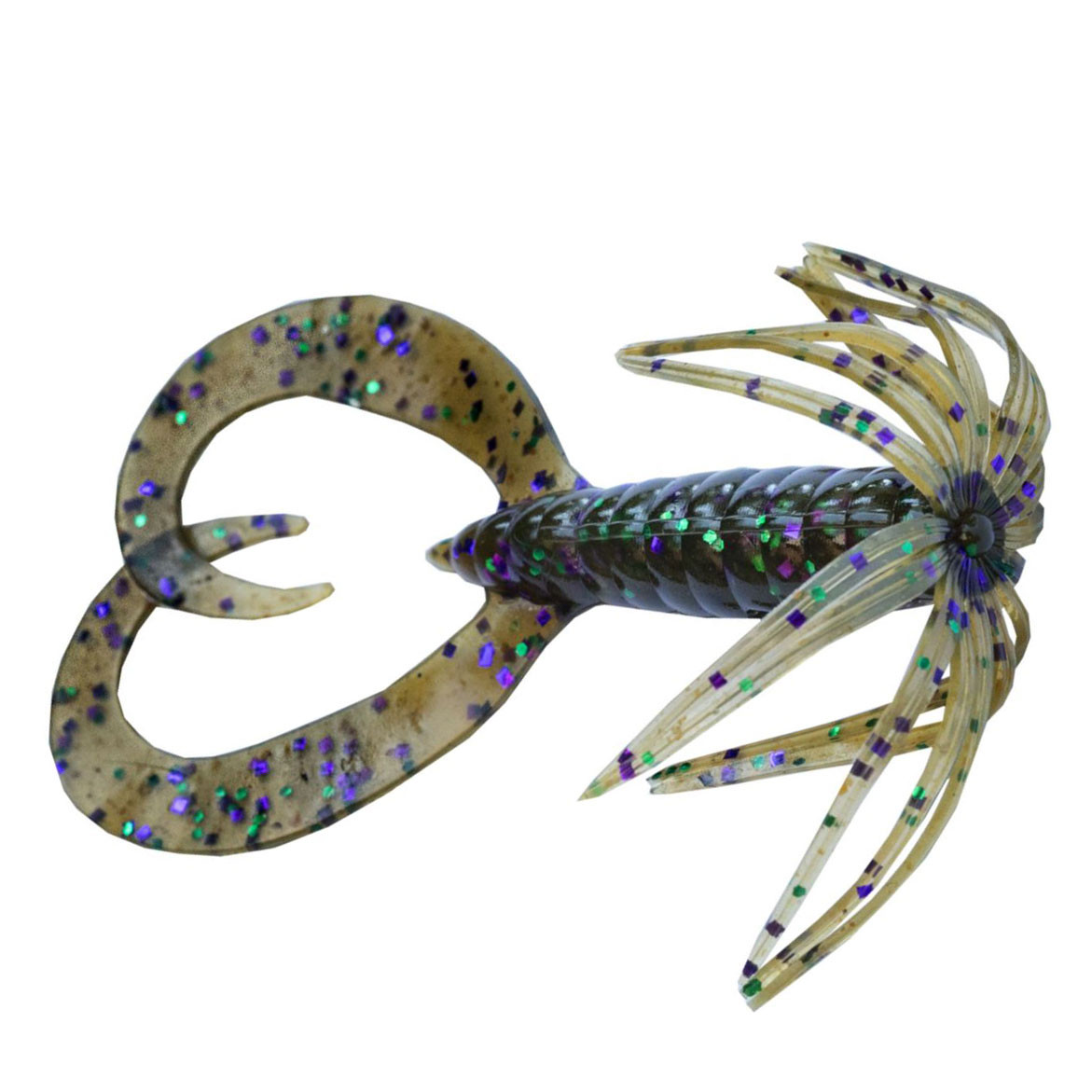 Esca in silicone Keitech Little Spider 3 pollici/7 cm 8 pezzi