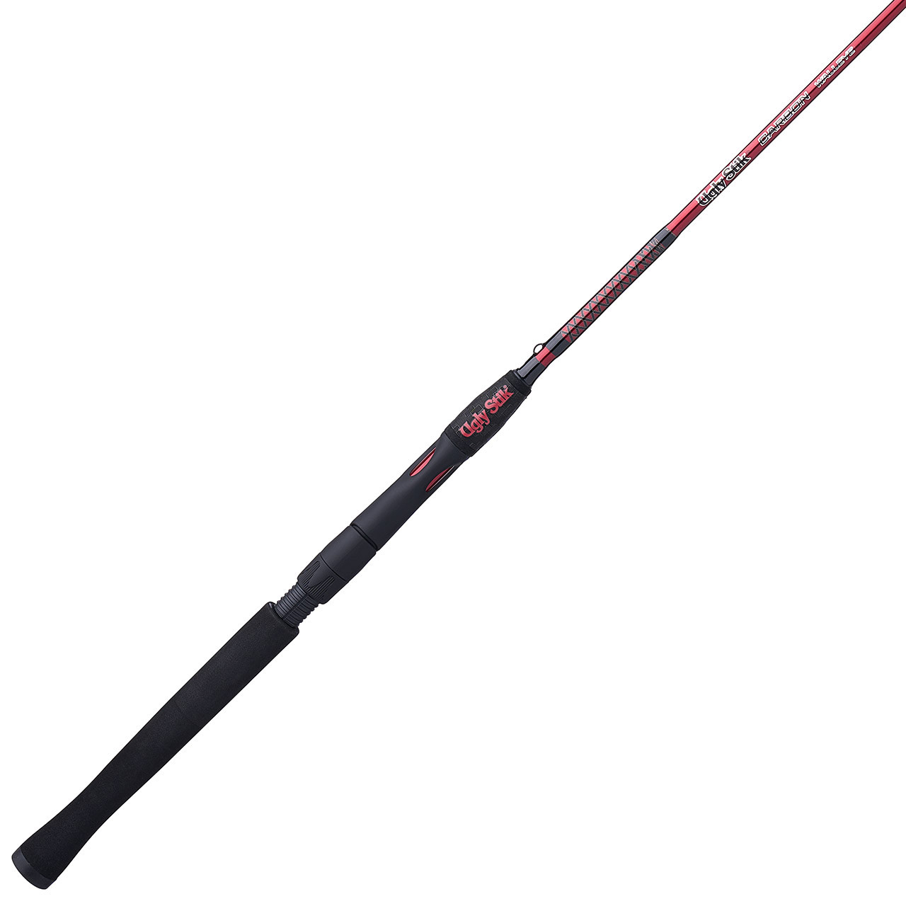 Carbon Walleye Spinning Rod, 6'6" / Medium / 1