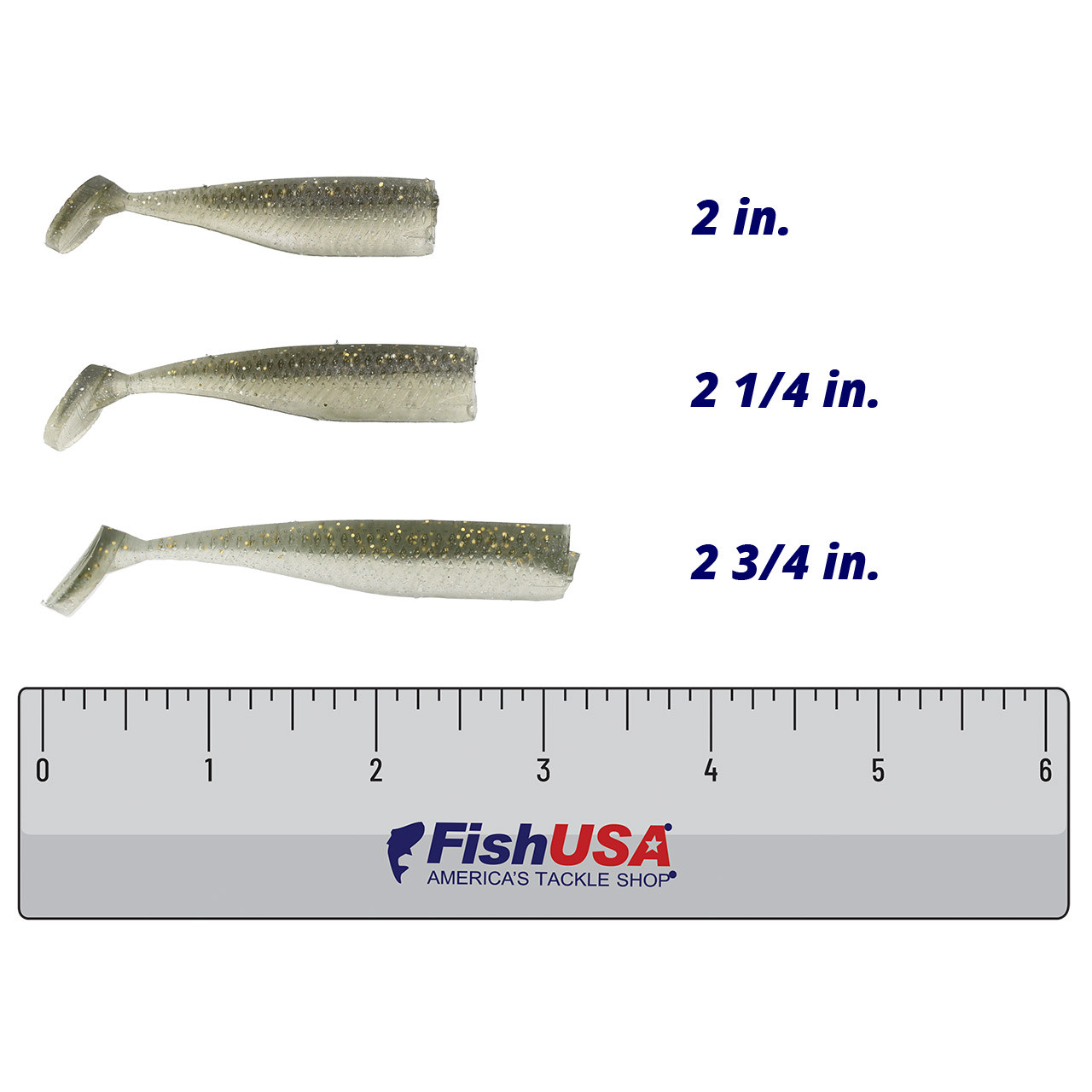 Shiner Course Food Chain Main Course Soft Bait | FishUSA