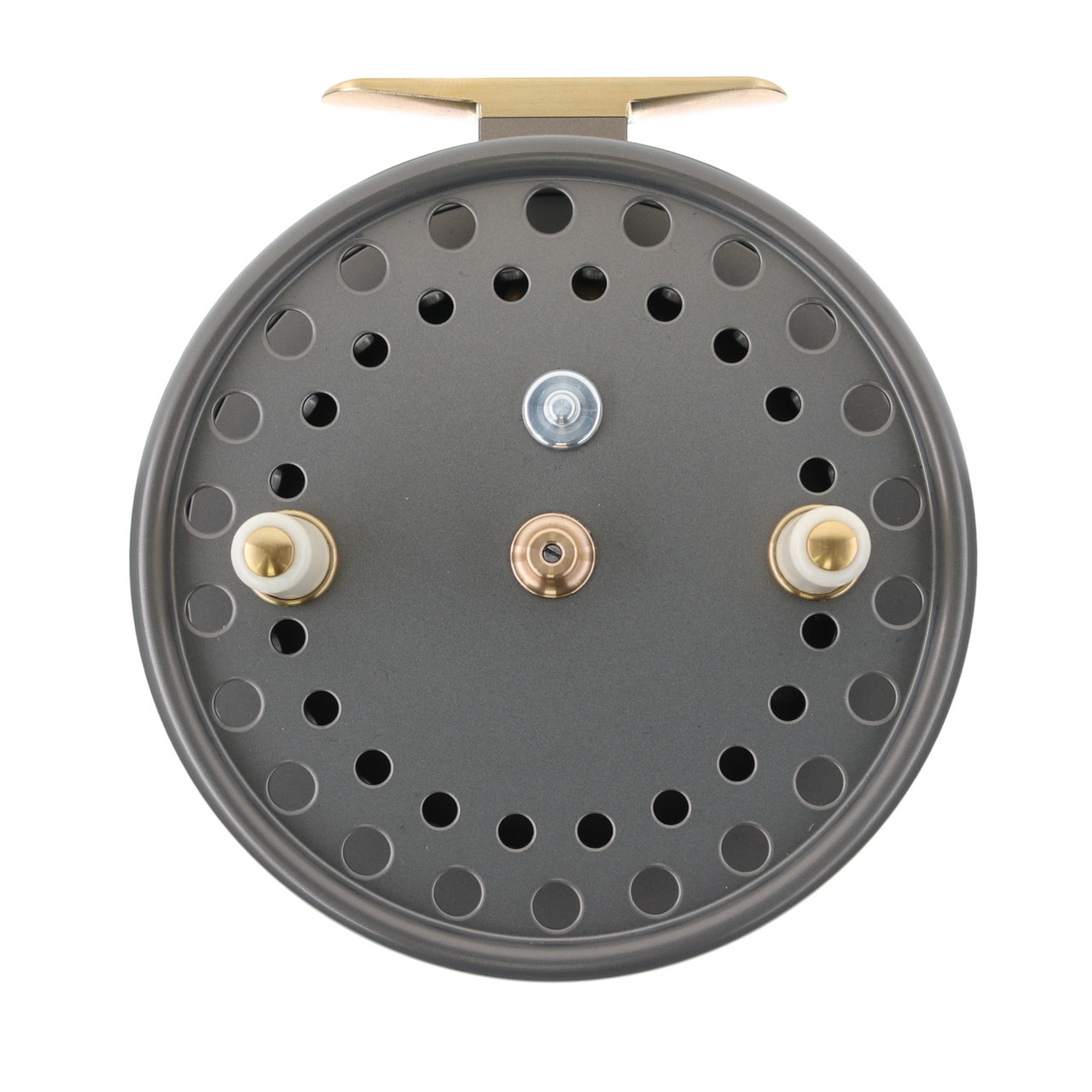 centre pin fly reel Kingpin Zephyr Aero Centerpin Reel | ZYA425 Grey