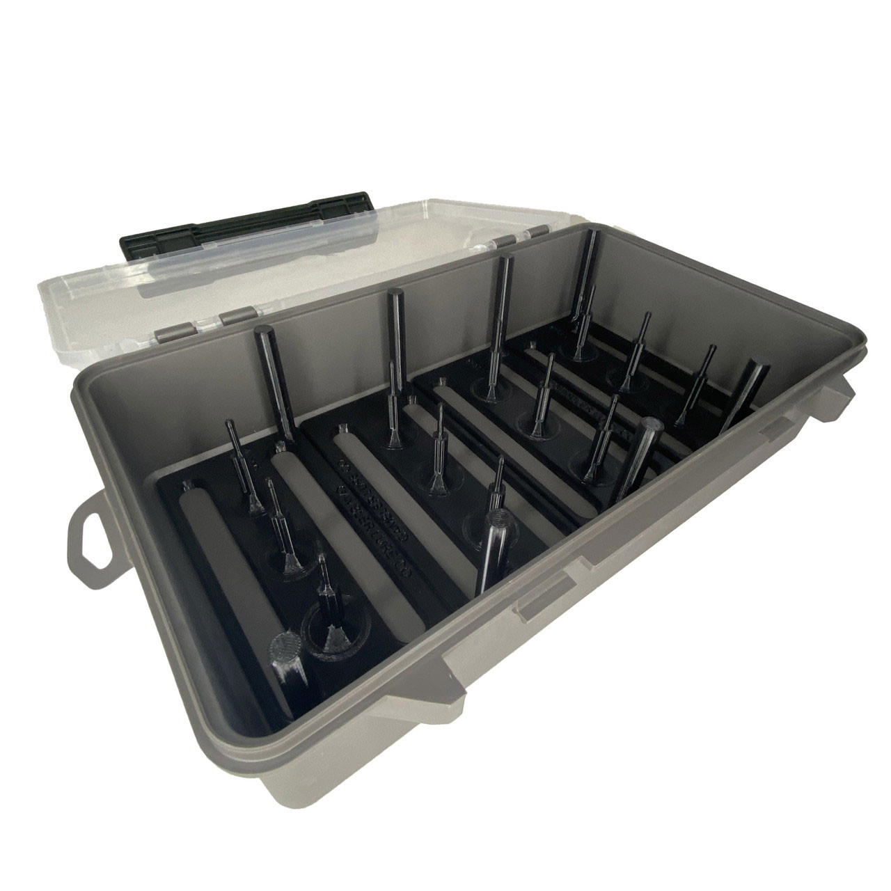 chinese tackle box Double Side Fishing Strong Flip Latch Keeps Lid Closed Gambler Lures Urchin Bait Tackle