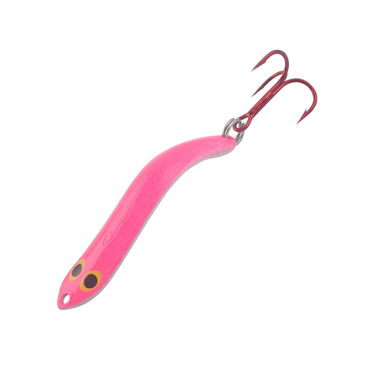 Thomas Eel Wiggler Spoon Pink Bubblegum; 3/8 oz.