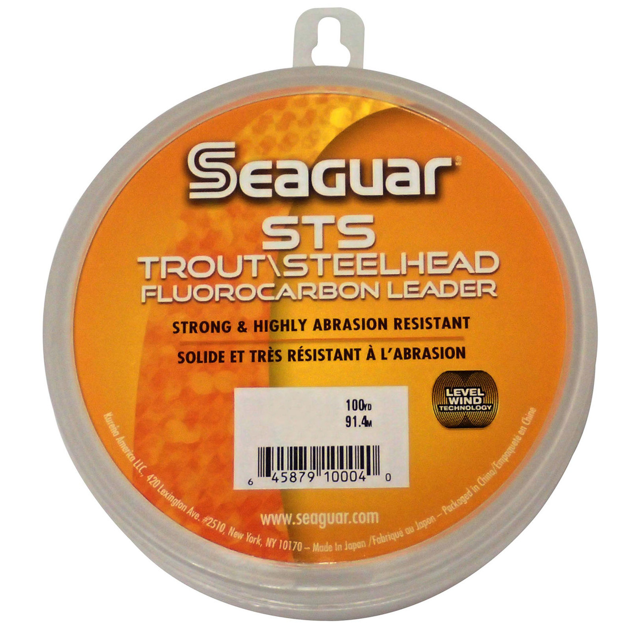 Seaguar STS Salmon/Steelhead Fluorocarbon Leader Line – Natural Sports -  The Fishing Store