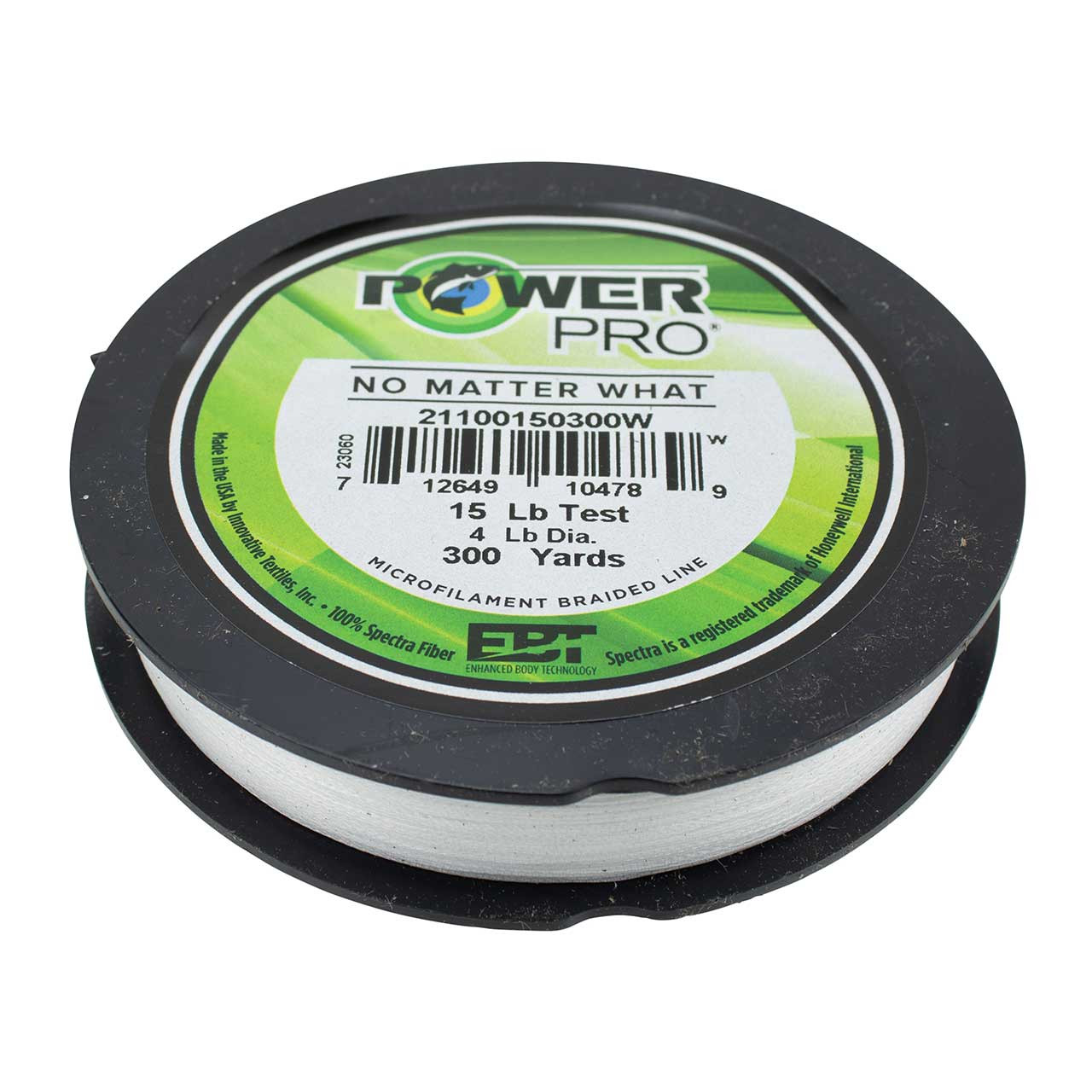 PowerPro Braided Fishing Line 300 Yards, Yellow