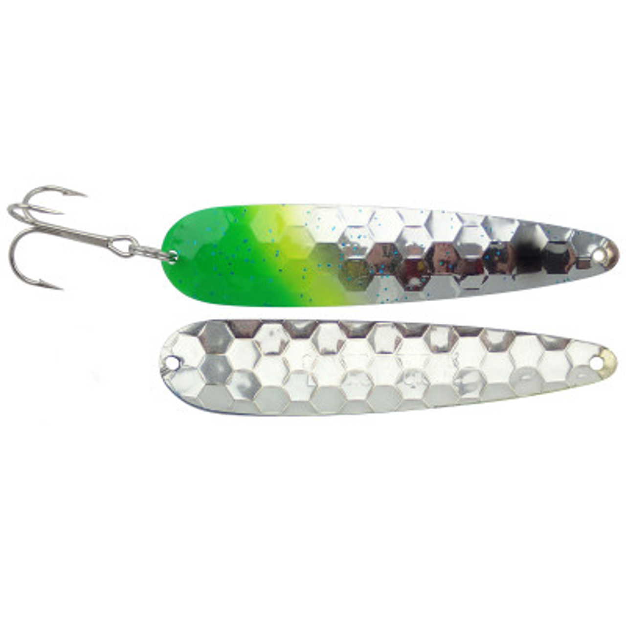 Tee Spoon #5 & Crippled Alewive Salmon Lures - Lot of 3 ($3.00 Shipping) 