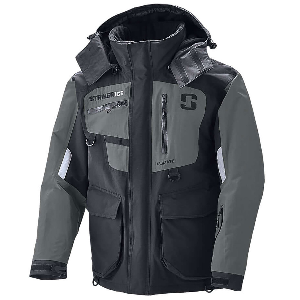 Striker Ice - Men's Climate Jacket - Black / Gray