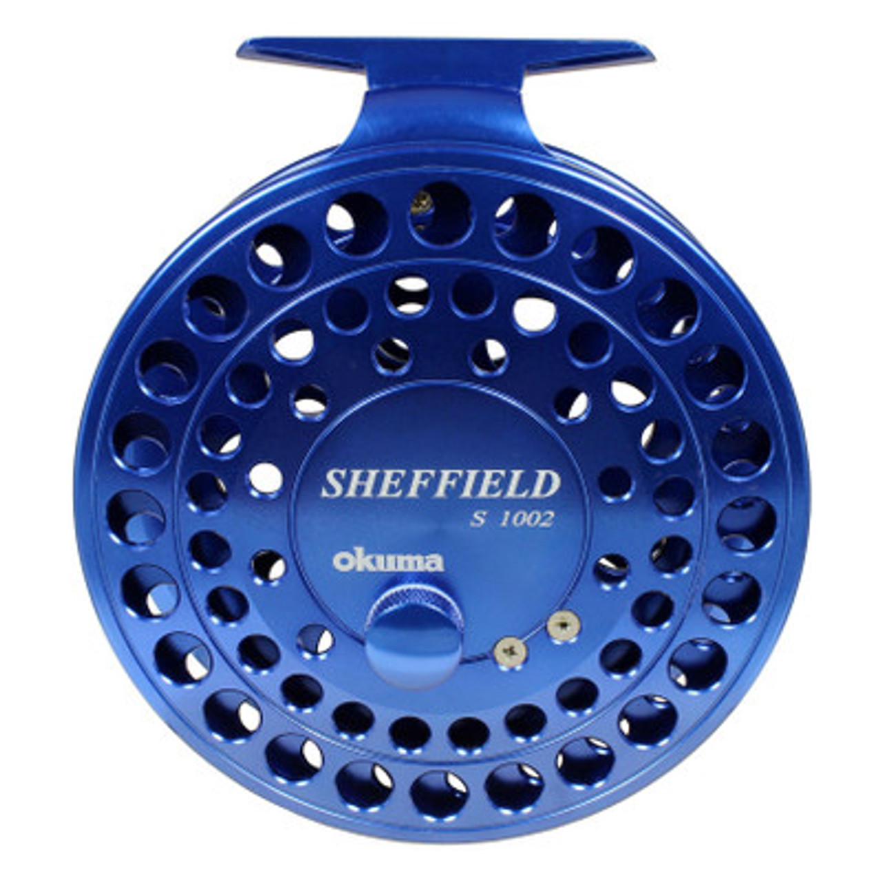 Okuma Sheffield S-1002 Centerpin Reel | Blue | FishUSA