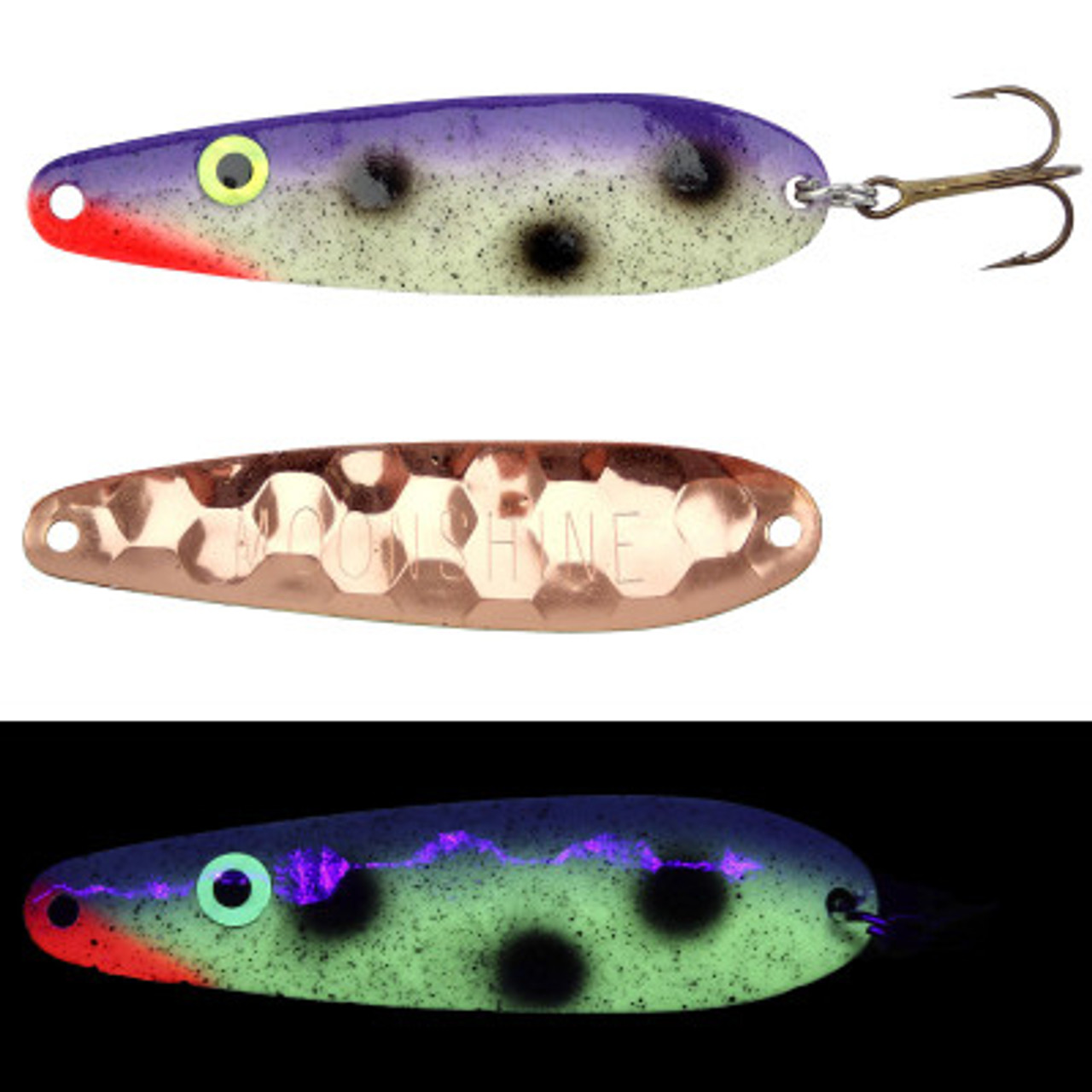 Moonshine Lures Walleye Copper Spoon - Goby