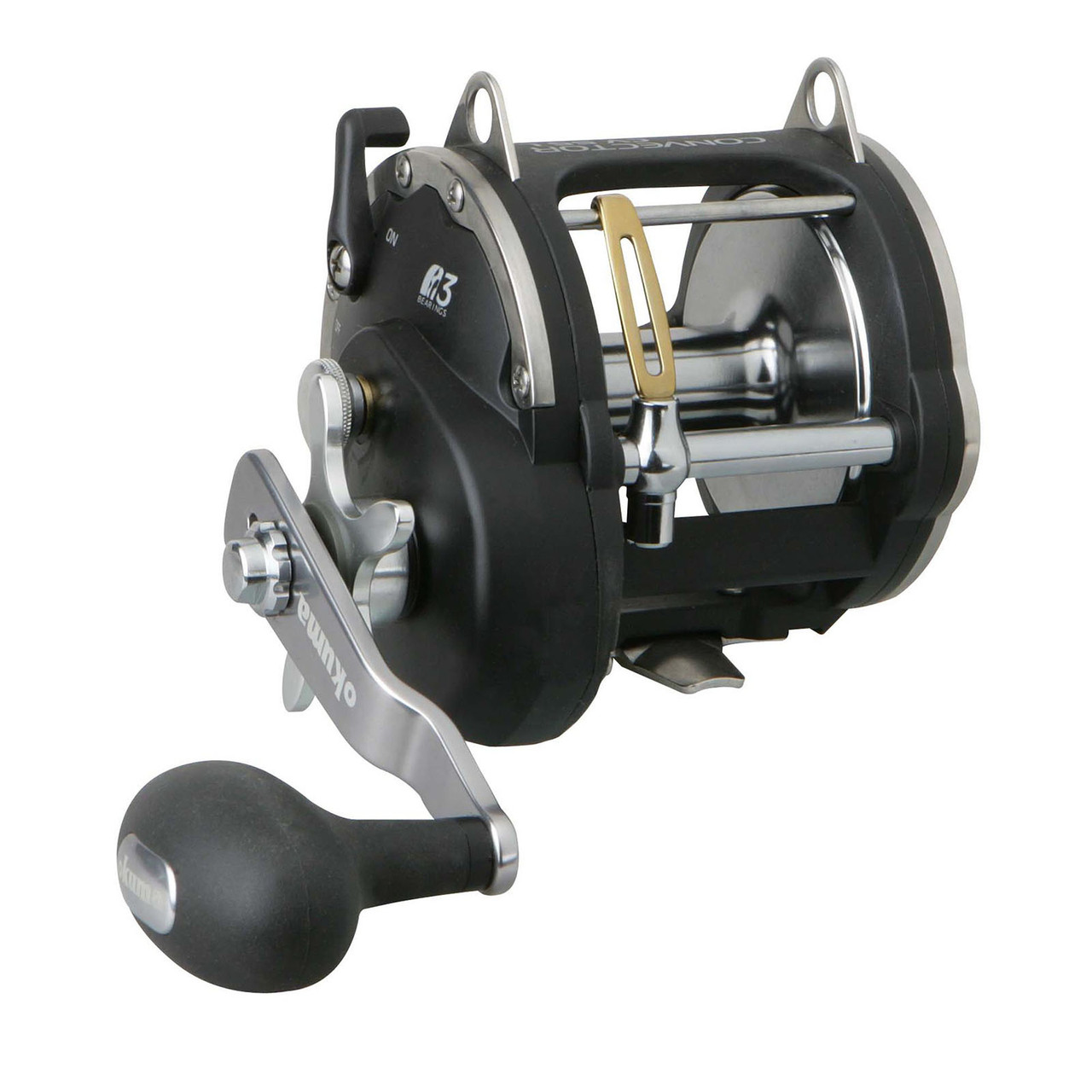 OKUMA CONVECTOR CV-55LS HI-Speed LEVELWIND TROLLING Reel Right Hand