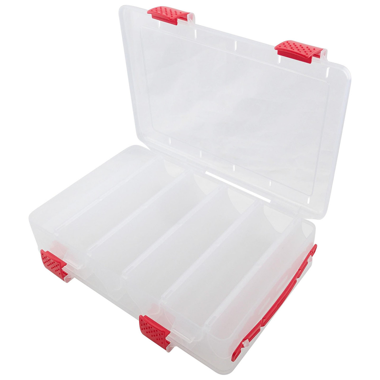 Fishing Bait Storage Box Double-layer Fishing Lure Box Fishing Tackle  Storage Box(2 Pcs, Yellow)