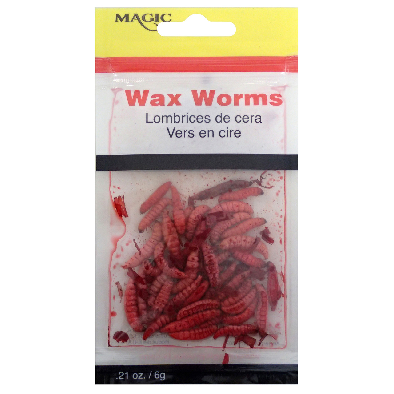  Magic Bait MAG5239 Preserved Waxworm, 35 Per Bag