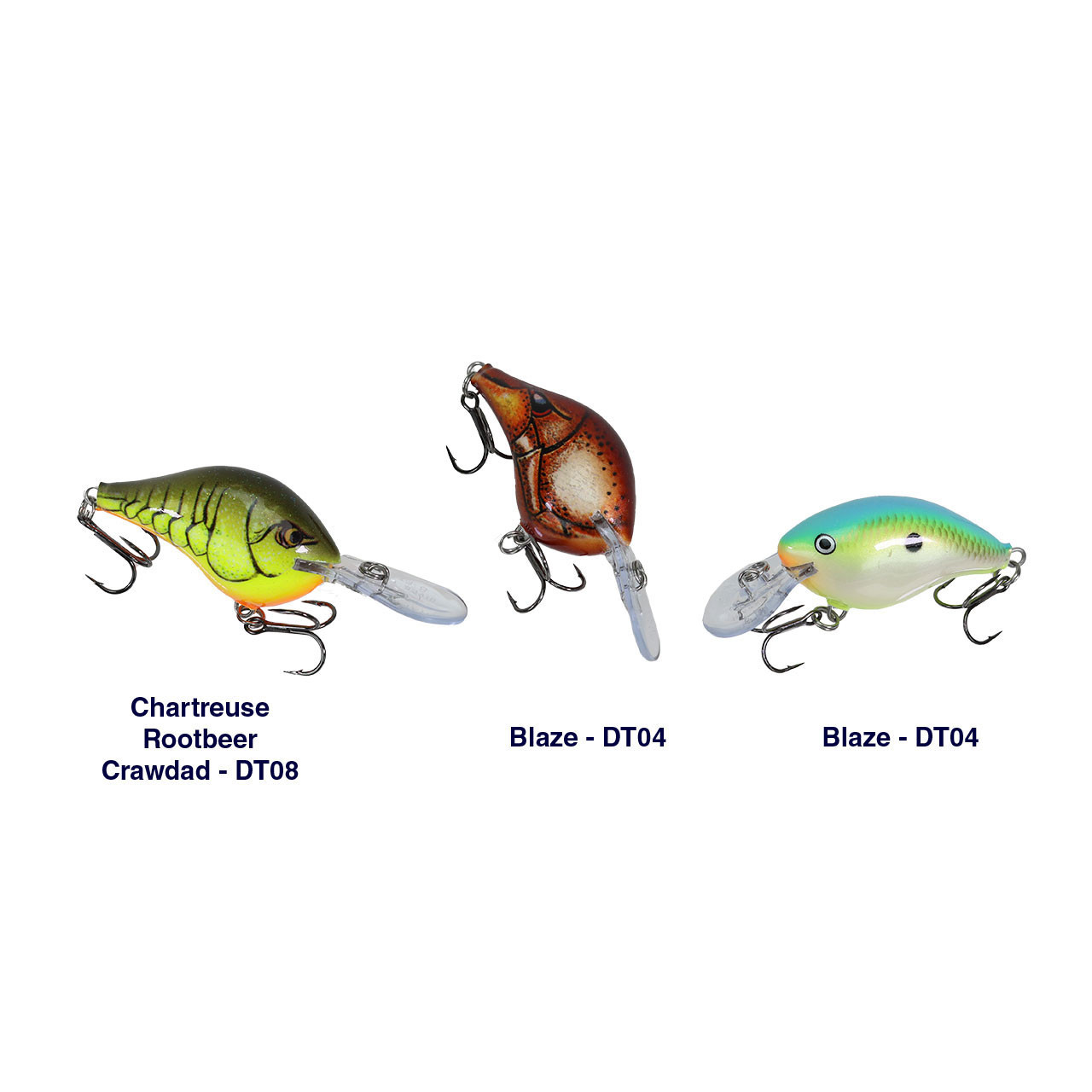 Rapala DT (Dives-To) Series Crankbait Blaze