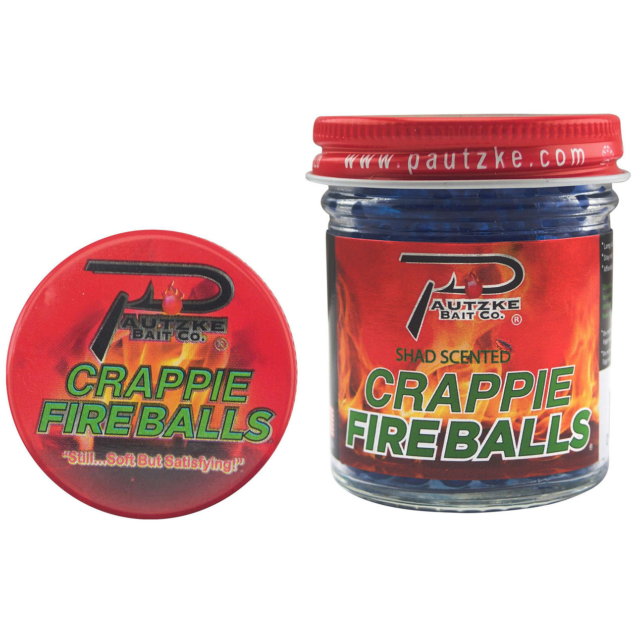Pautzke Crappie Fire Balls | Scented Crappie Bait | FishUSA