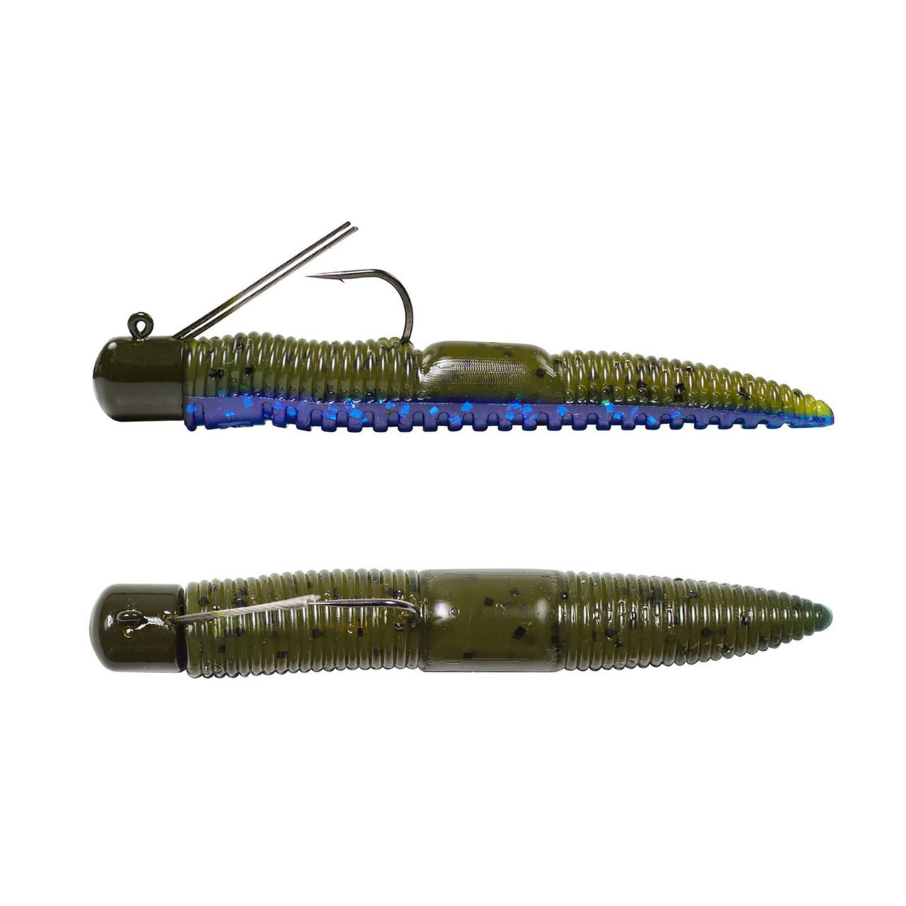 Lunkerhunt Finesse Worm - Pre-Rigged Bama Craw