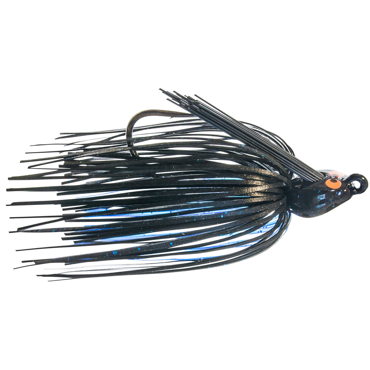 Z-Man CrossEyeZ Snakehead Swim Jig - 3/8oz - Black/Blue