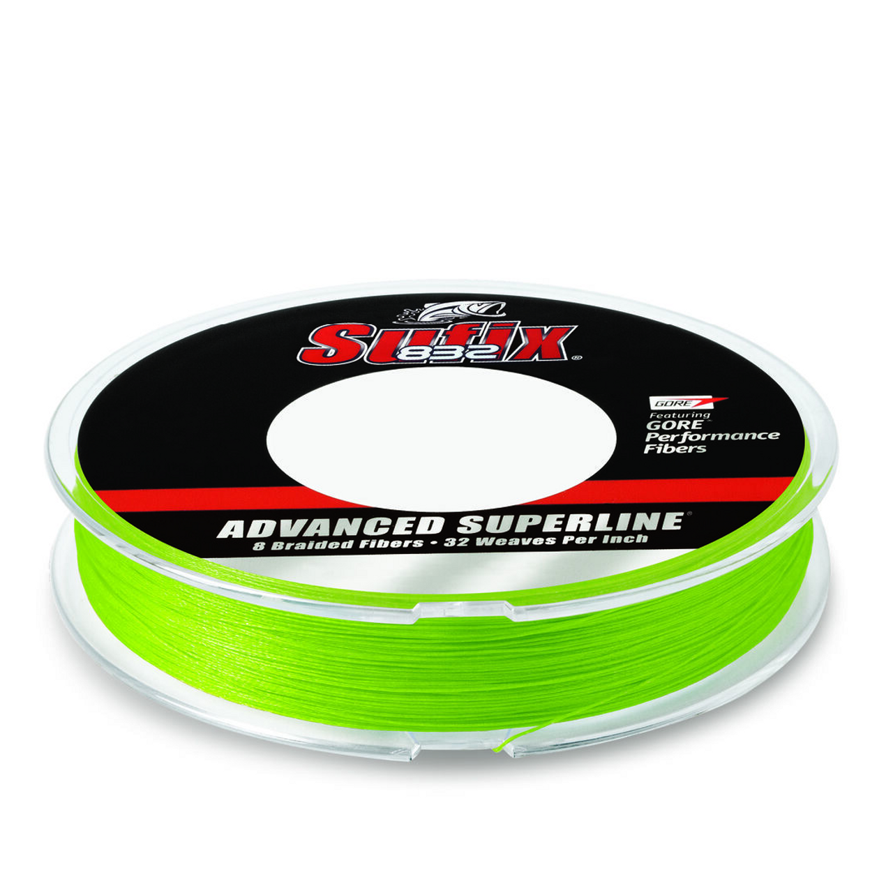 Sufix 832 Advanced Superline 150 Yards, 30 lb, Sunrise