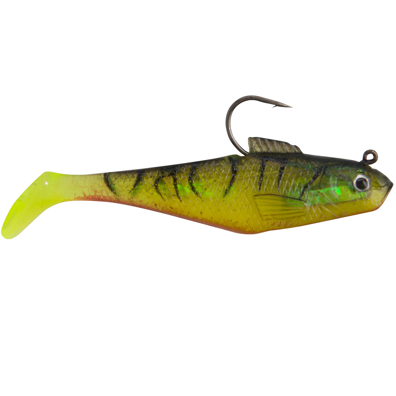 RubberBaits 3.3 Rigged Baby Perch Soft Swimbait