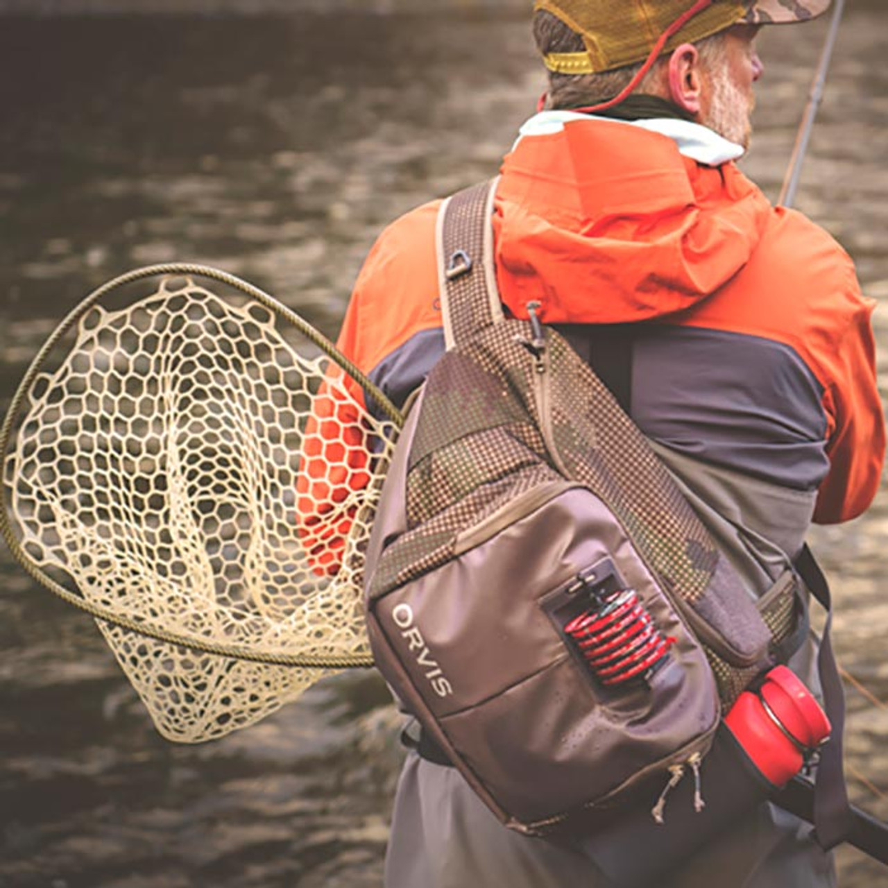 How to Carry a Landing Net - RiverKeeper Flies