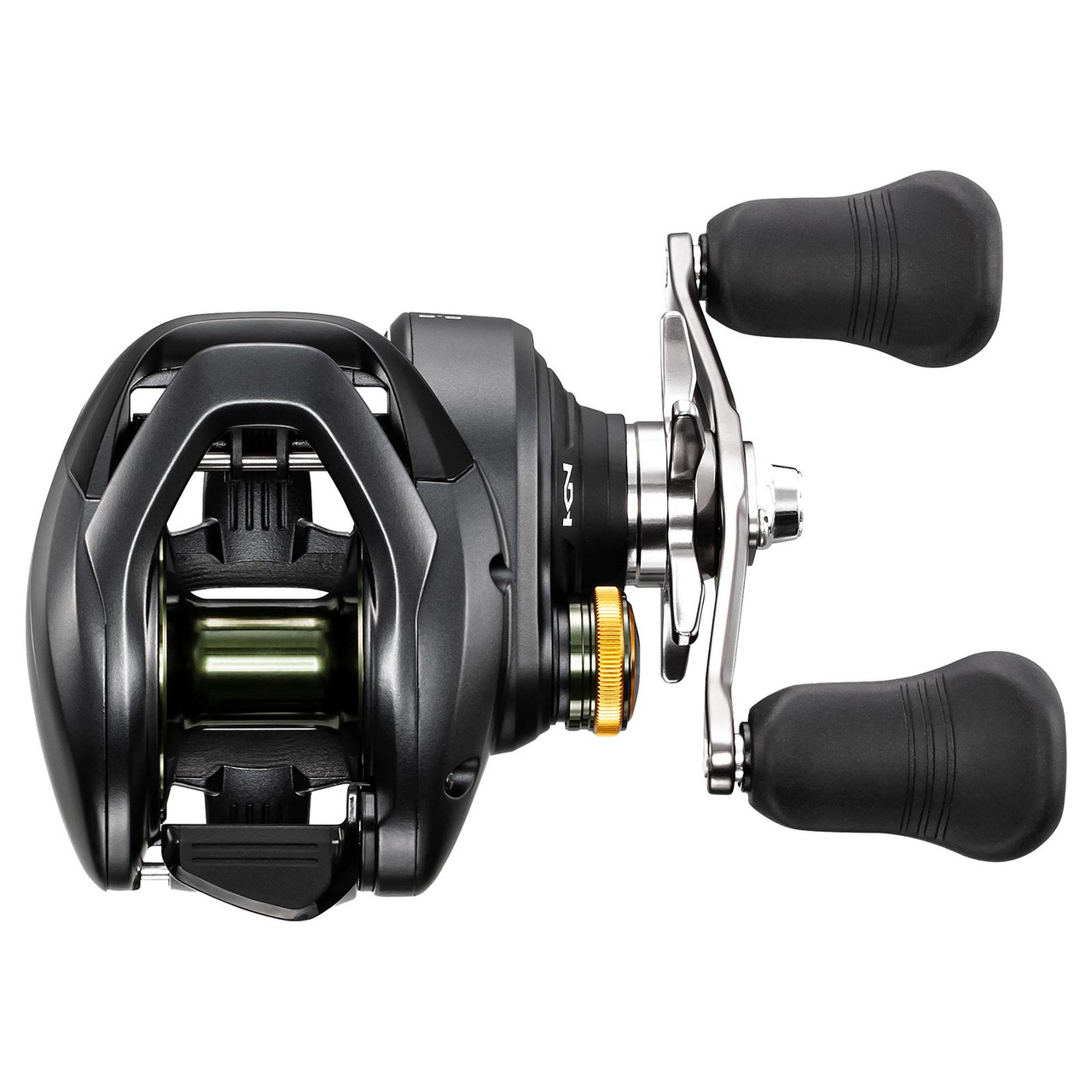 calcutta shimano reel 21 Conquest 200HG (Baitcasting Right Handle) HAUT TON Spinning Reel Color:Hammered Nickel & Chrome 3 wt manage braking force for