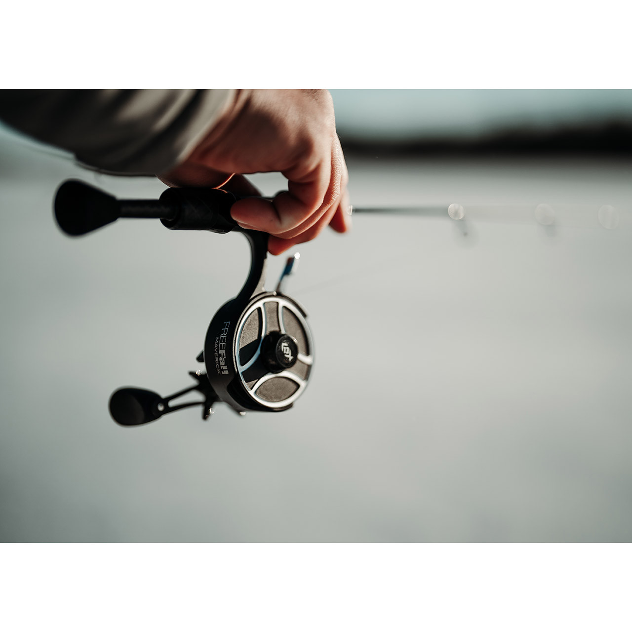 13 Fishing The Snitch Pro/FreeFall Ghost Inline Ice Combo | FishUSA