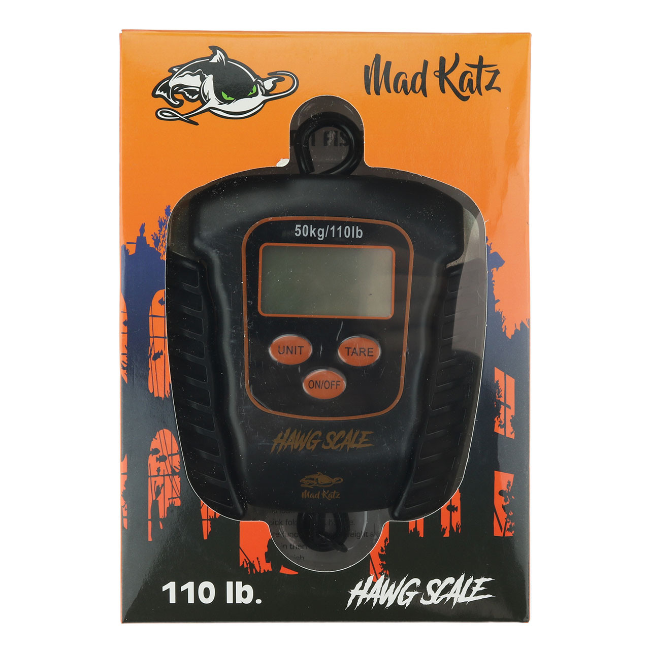 Balance Numérique Mad Katz Hawg 110lb/50kg étanche - Noire, Neuve, Pour Pêche Ou Usage Robuste