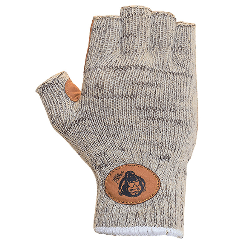 Fish Monkey Men's Wooly Wool HalfFinger Gloves FishUSA