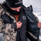 Striker Ice Men's Climate Jacket color Phase Terrain on model showing versatile layers and zippered pockets