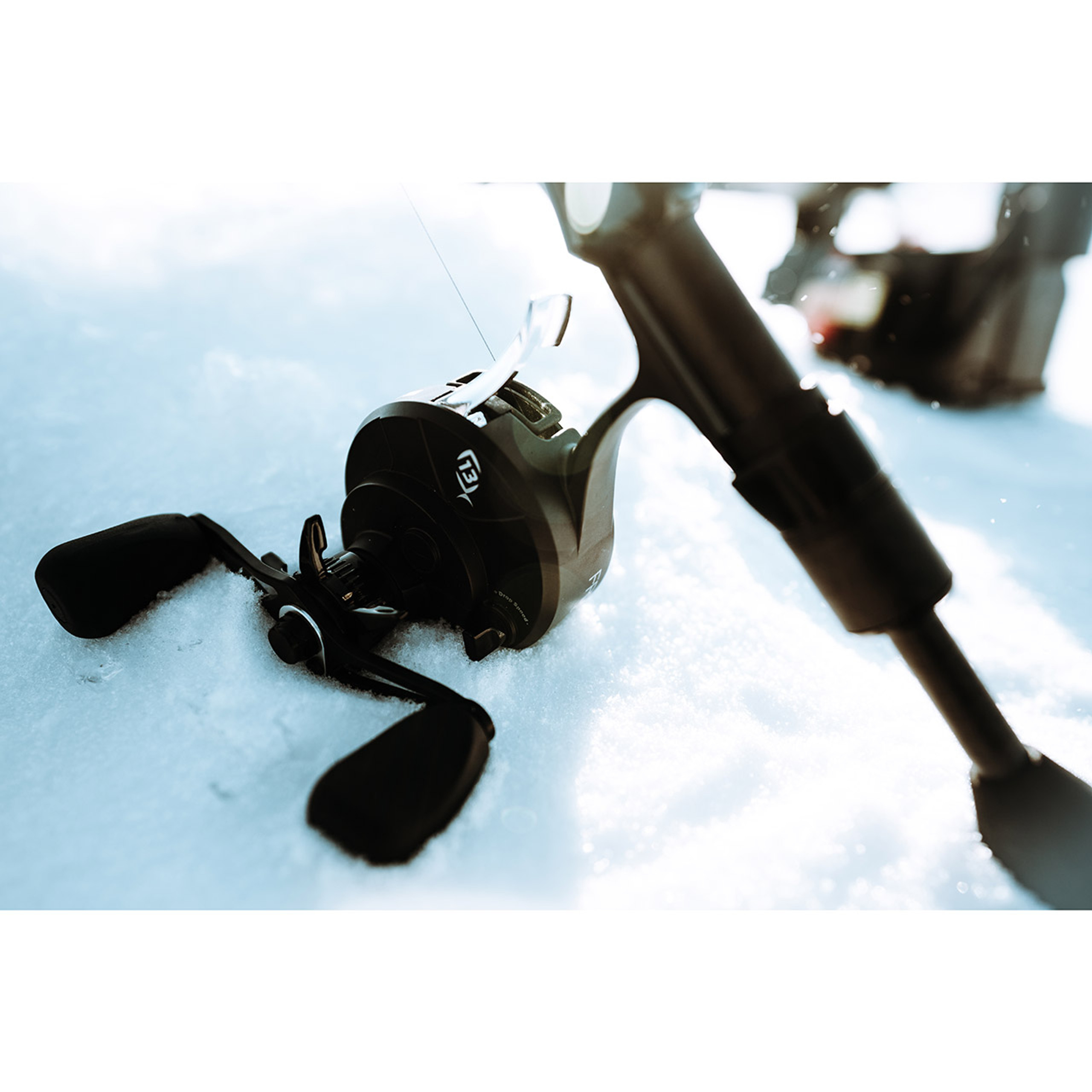 13 Fishing The Snitch Pro/FreeFall Ghost Inline Ice Combo FishUSA