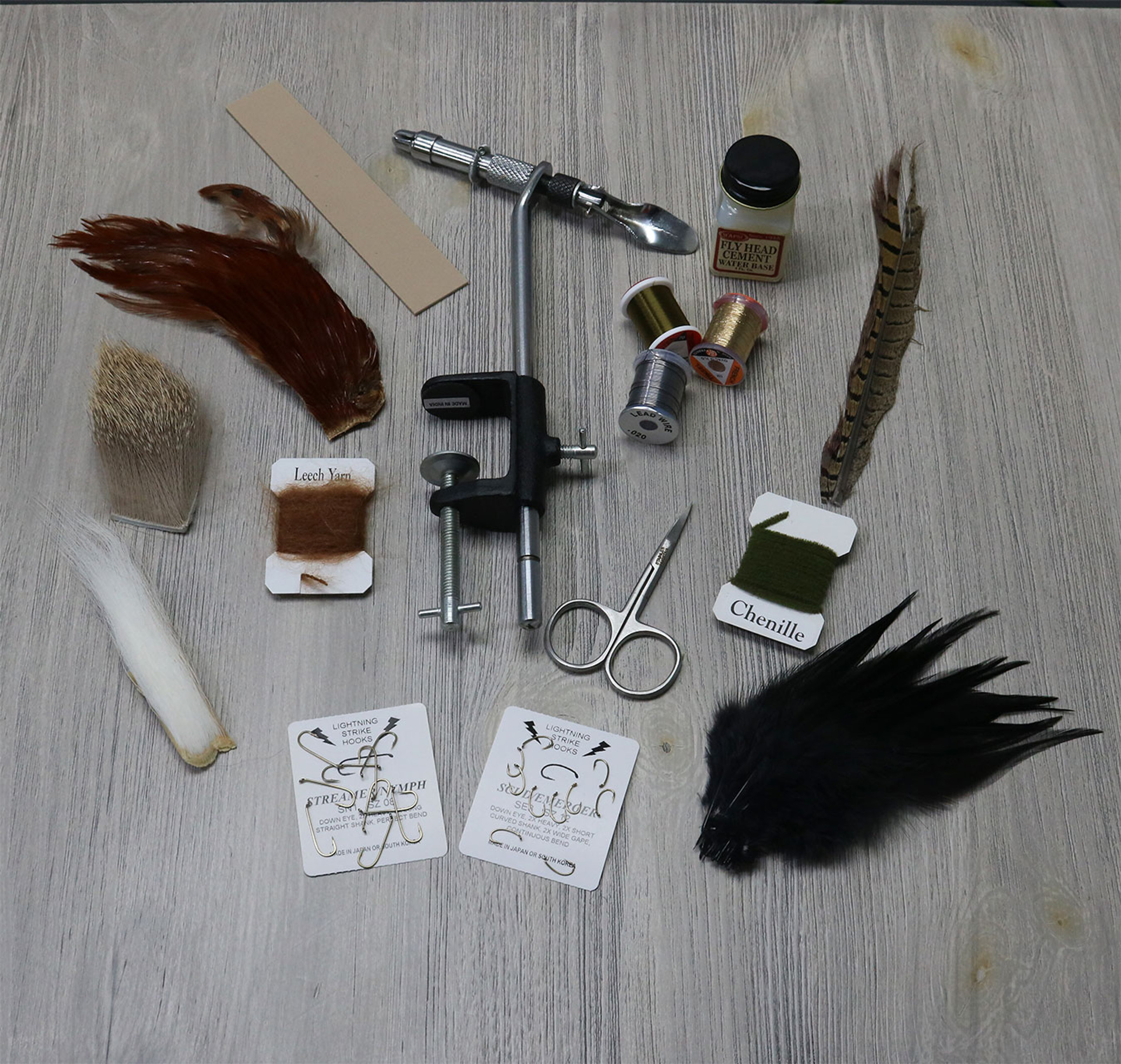 Wapsi Deluxe Fly Tying Starter Kit FishUSA