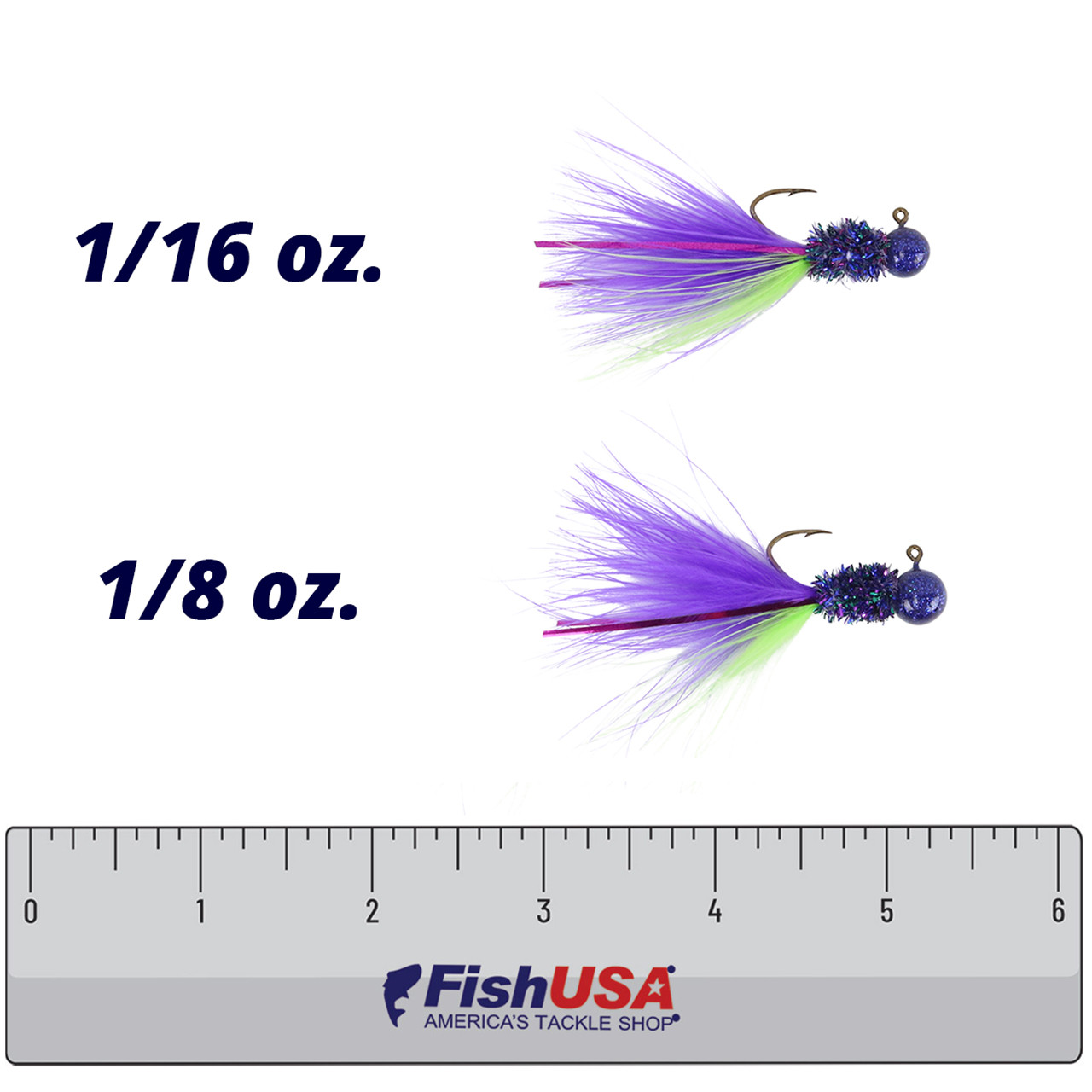 Crappie Killer Marabou Jigs | FishUSA