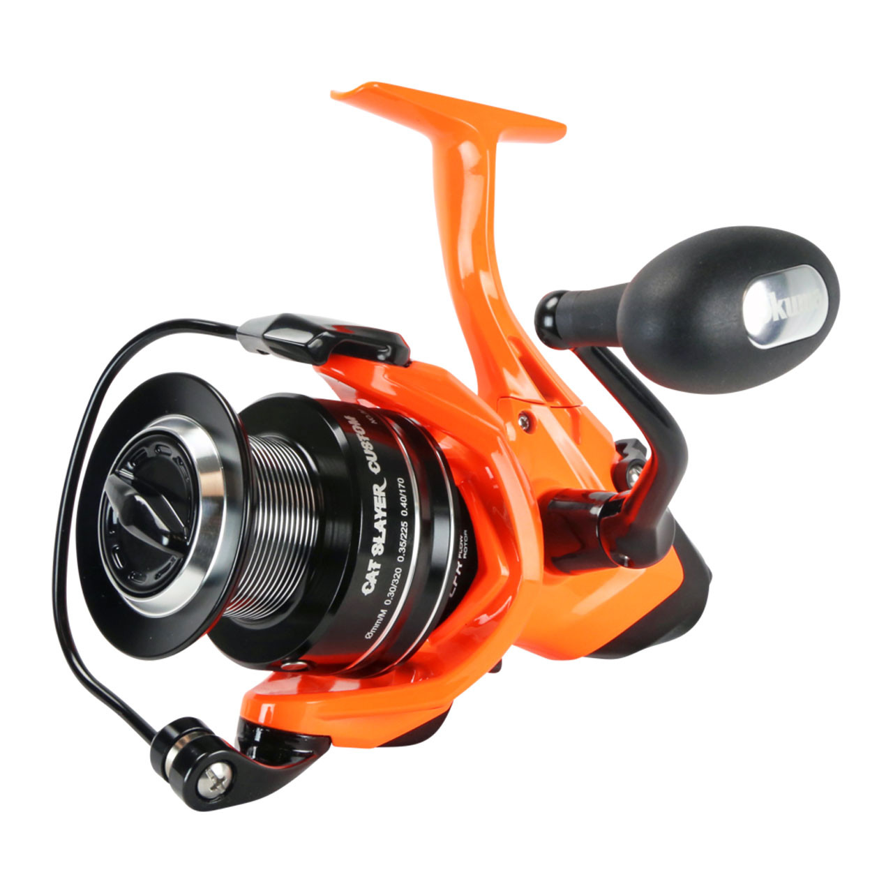 Okuma Cat Slayer Custom Baitfeeder Spinning Reel | FishUSA