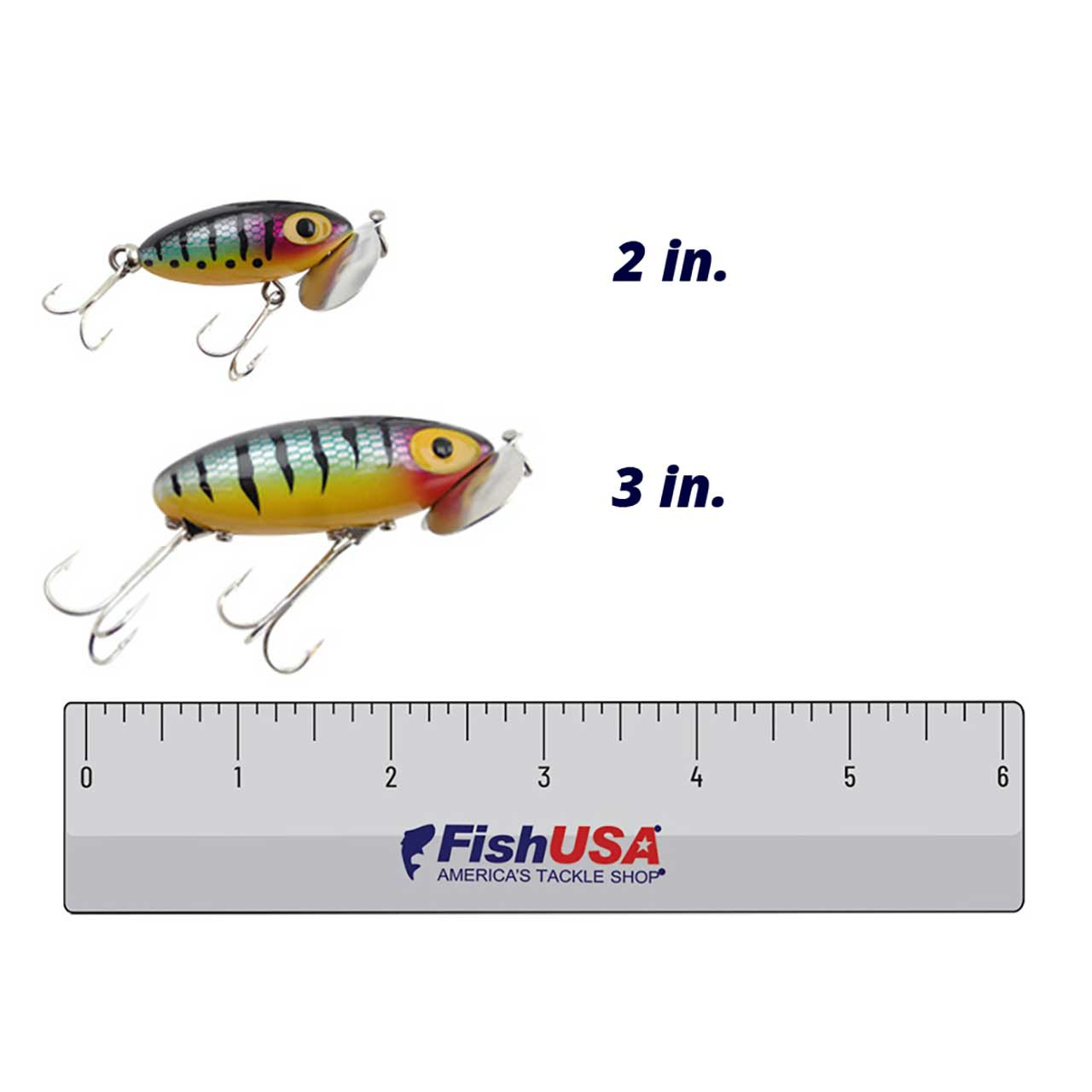 Esca Da Pesca Arbogast Jitterbug Topwater: 4,5 Cm, Labbro A Doppia Coppa, Per Persico E Luccio, Classica Dal 1937 - 3