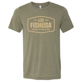 Bob体育网页FishUSA男子入伍短袖t恤