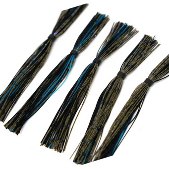 6th Sense Silicone Skirt color Dark Okeechobee Craw