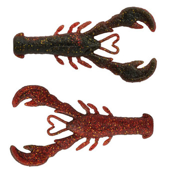 Berkley PowerBait MaxScent Lil' Super Trooper color Hot Craw