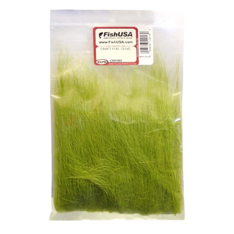Wapsi Craft Fur in Olive in package