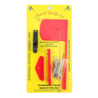 Church Tackle TX-12 Planer Board Flag System in packaging