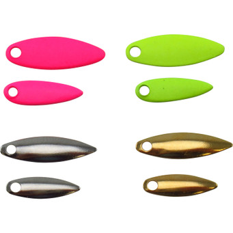Bobby Garland Slab Ticklers showing colors and sizes