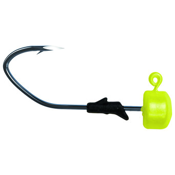Trokar Tungsten Pro-V Finesse Jig Head color Chartreuse